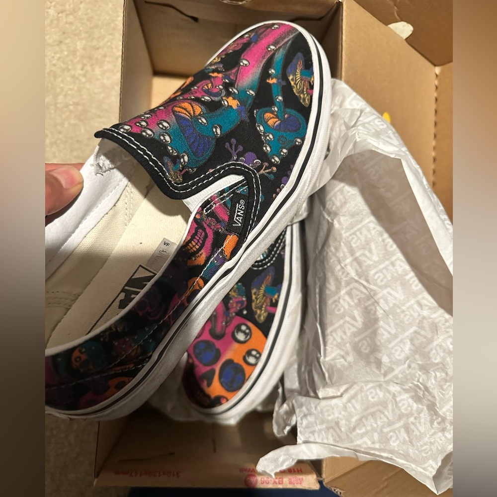 Vans slip ons